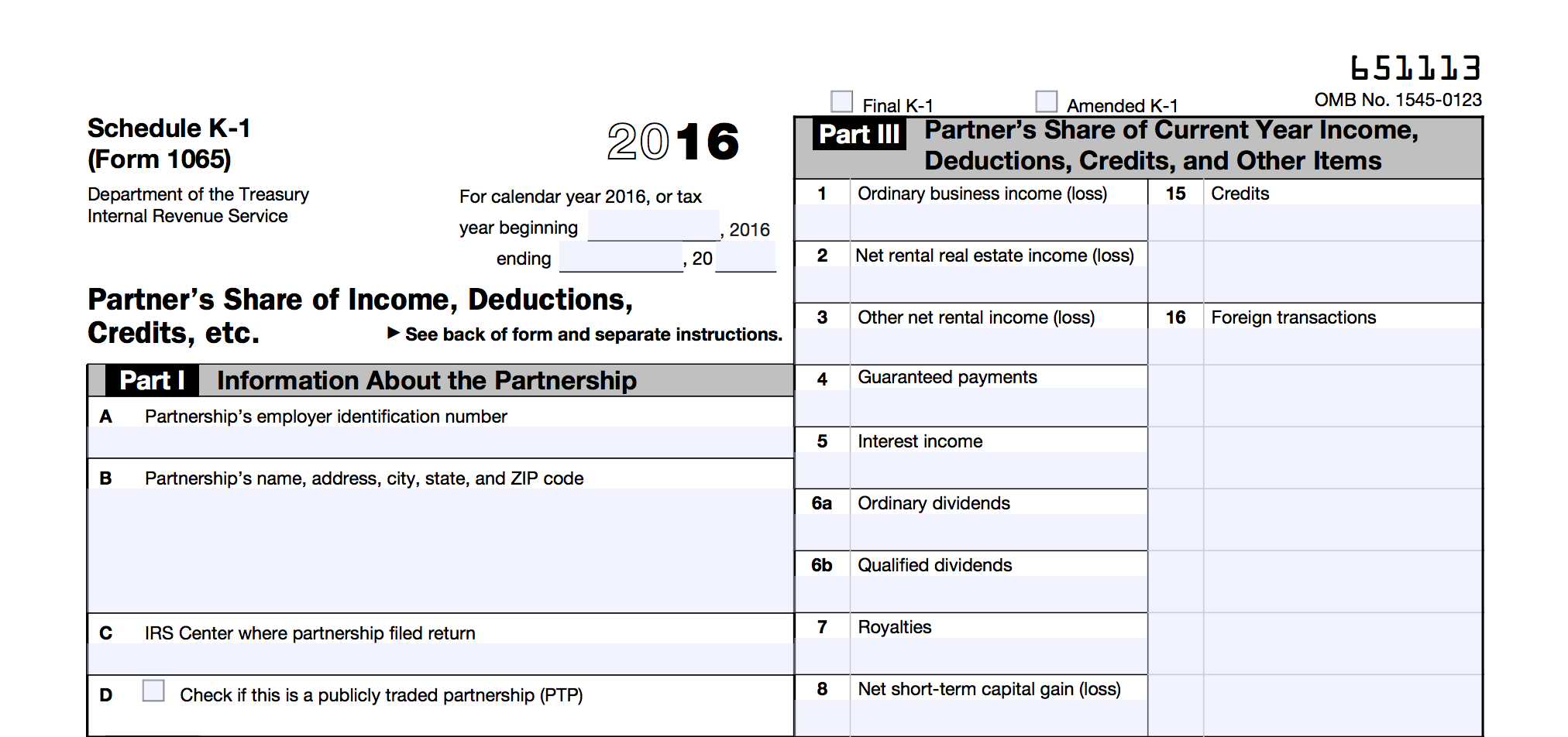 What Is A Schedule K 1 Form ZipBooks What Is A Schedule K 1 Form ZipBooks