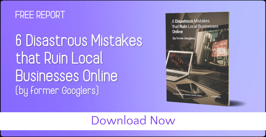 Free Report--6 Mistakes that ruin local businesses online